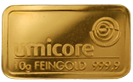 10g Goldbarren aus Feingold