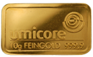 10g Goldbarren aus Feingold 10g Goldbarren aus Feingold