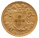 Vreneli 20 SFRS Goldmünzen Vreneli 20 SFRS Goldmünzen